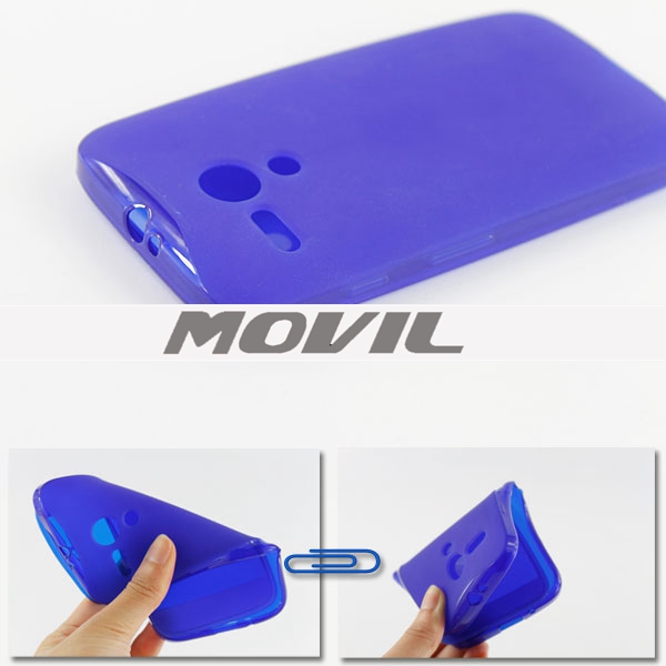 NP-2061 TPU Touch pantalla Flip Funda para Motorola G XT1028 XT1031-2